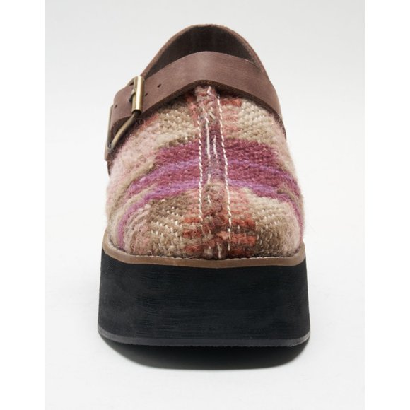 FREE PEOPLE Astrid Platform Mules / Mulberry Mix - Picture 10 of 14